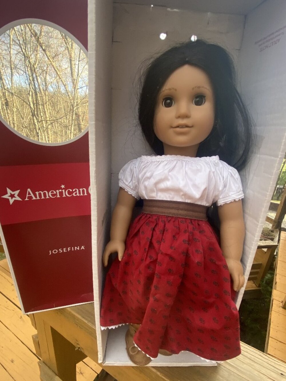 18 " Josephina Montoya American Doll with box and original outfit plus nightgown
